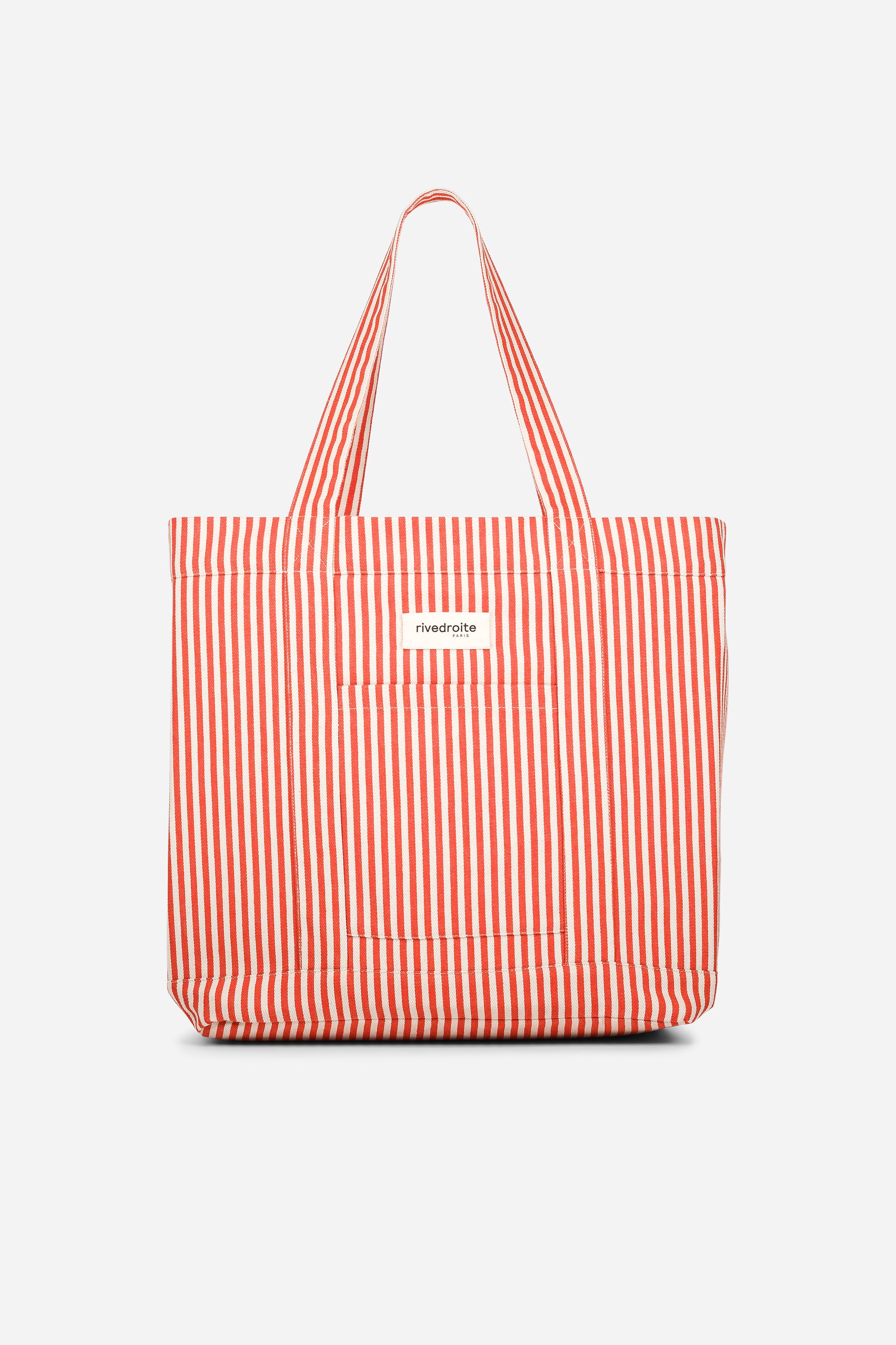 Amelot Shopper Red Striped