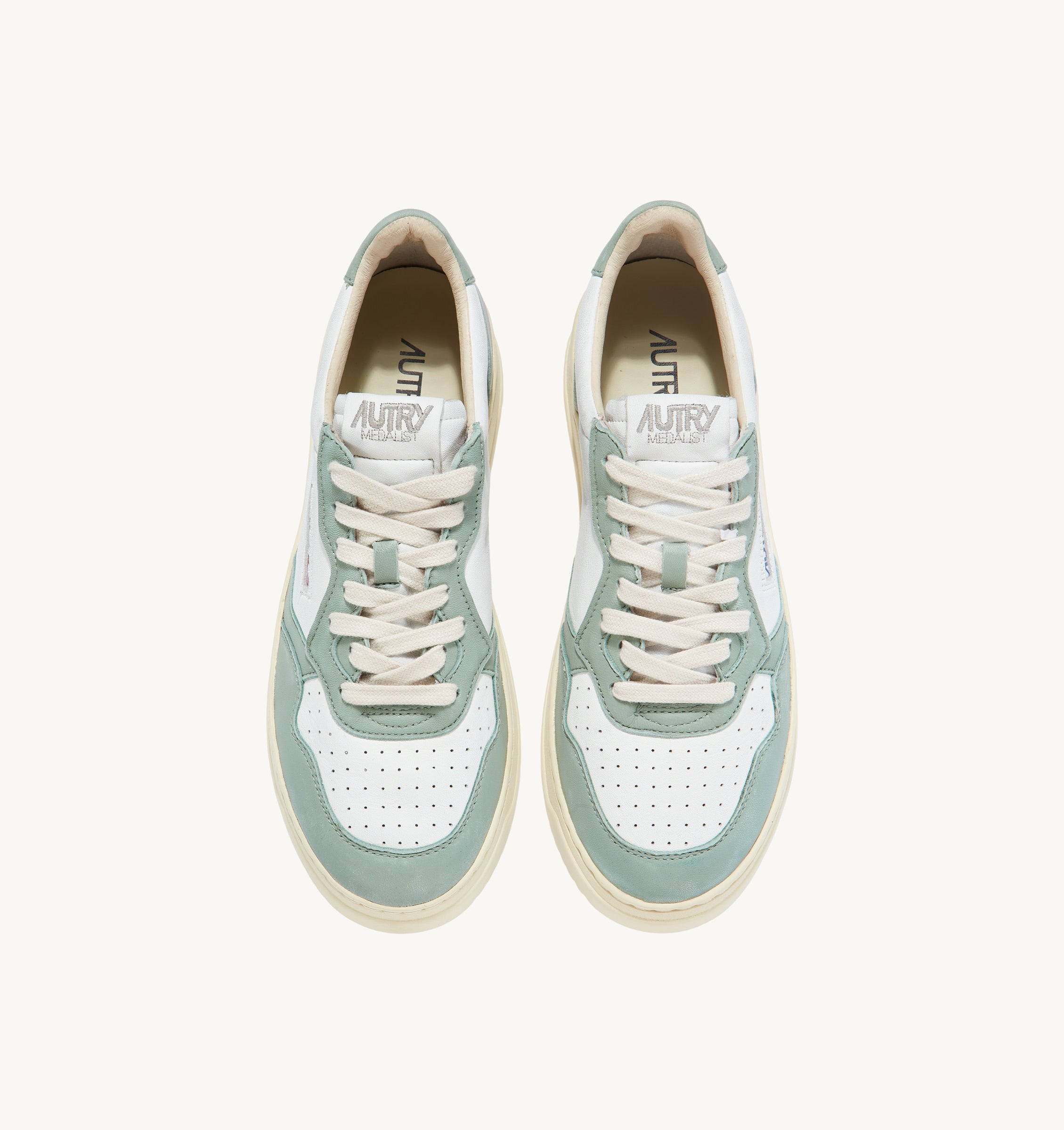 AUTRY Women Medalist GH05 - Goat/Wash white/military