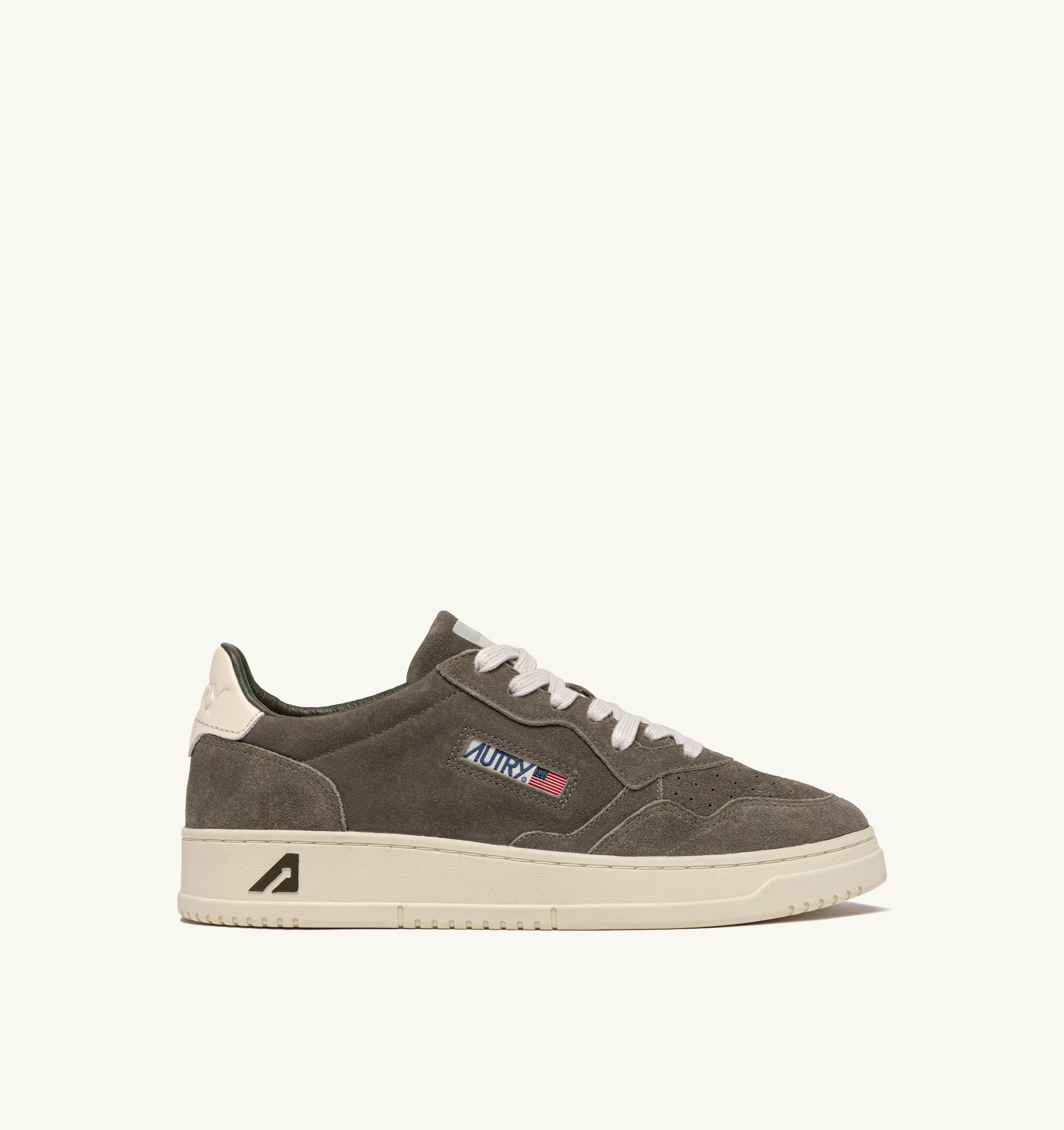 AUTRY Man Medalist UH04-Suede mislet/weiß