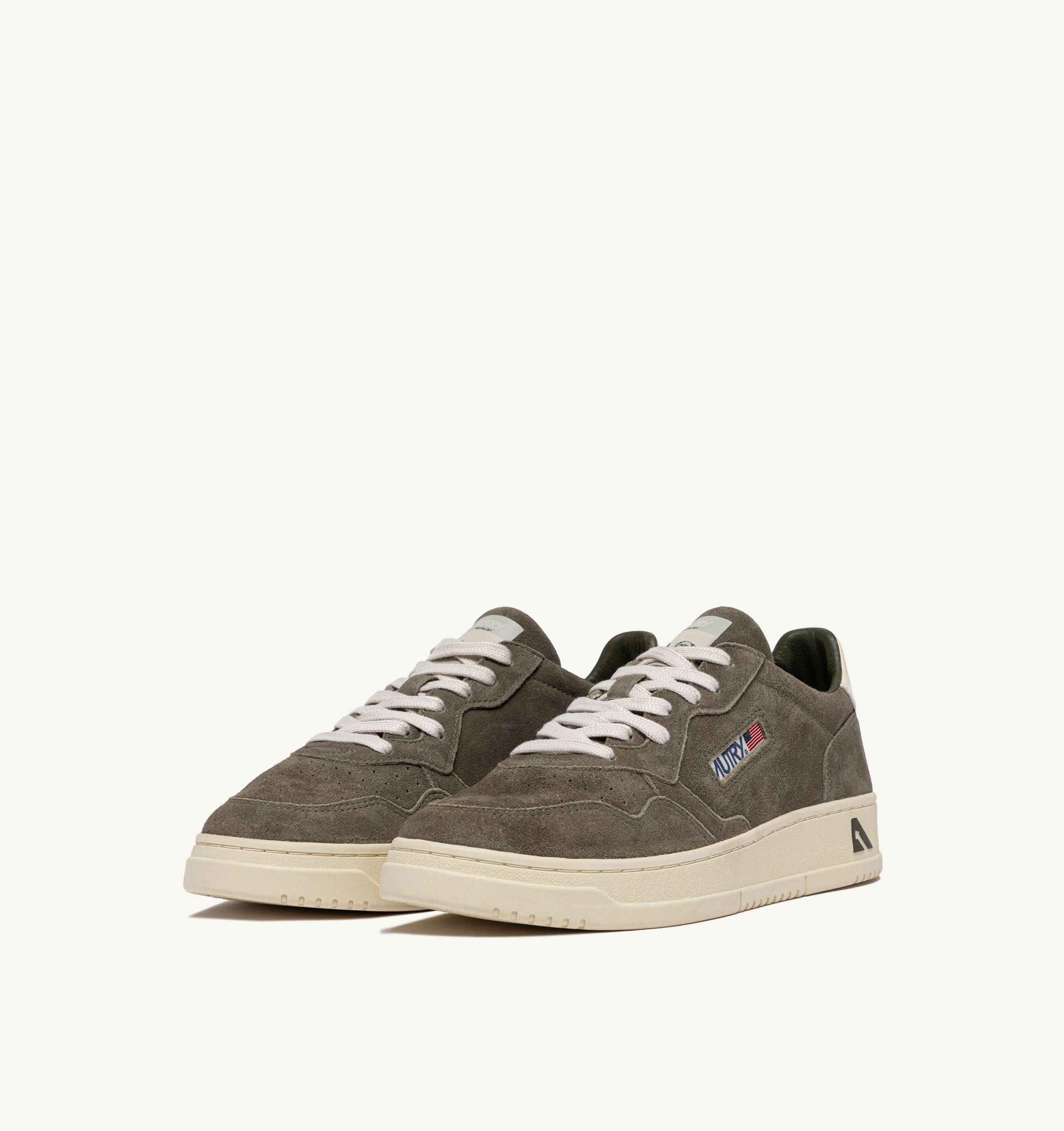 AUTRY Man Medalist UH04-Suede mislet/weiß