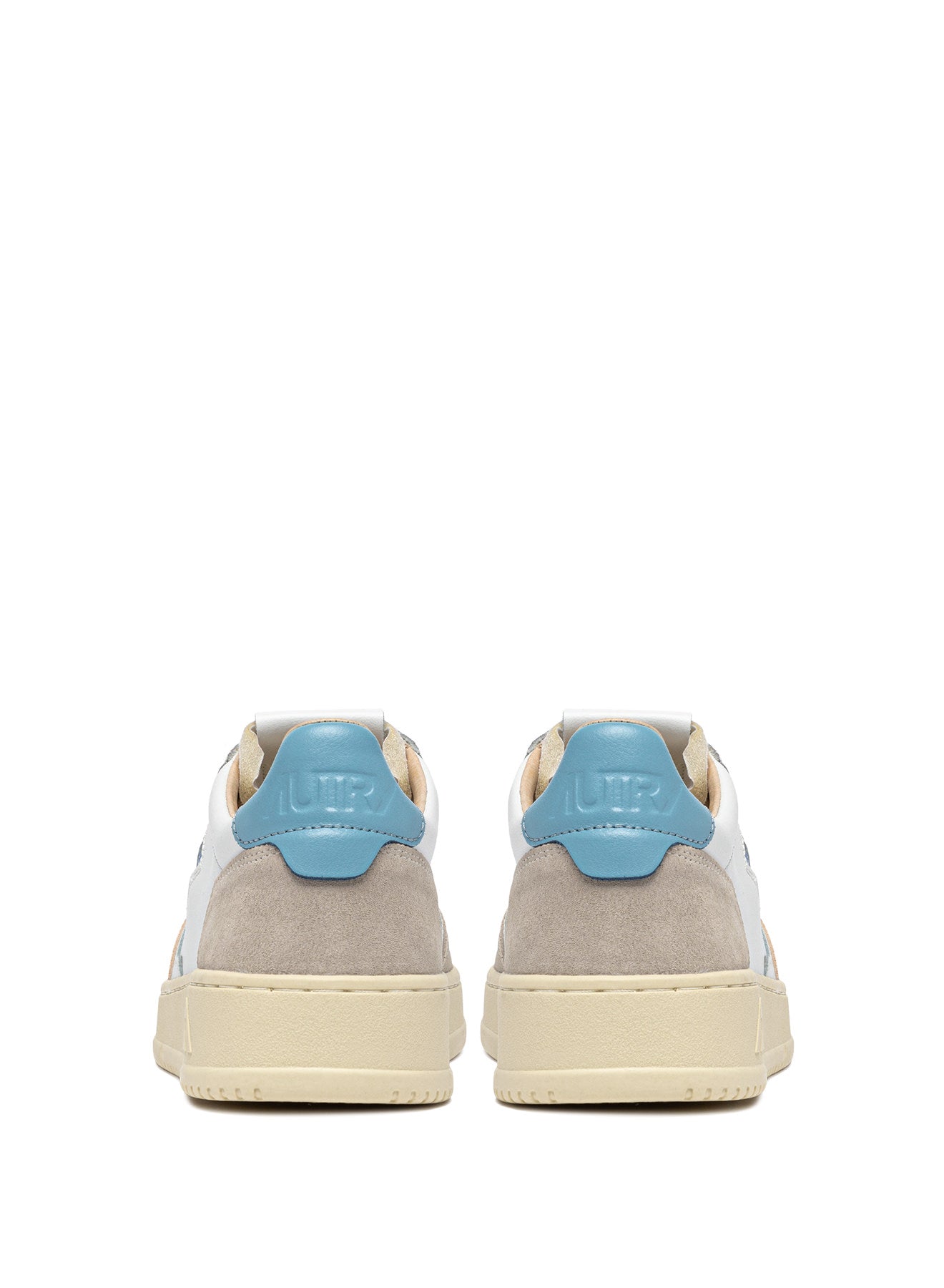 AUTRY Man Medalist LS12-Leat/Suede white/forget