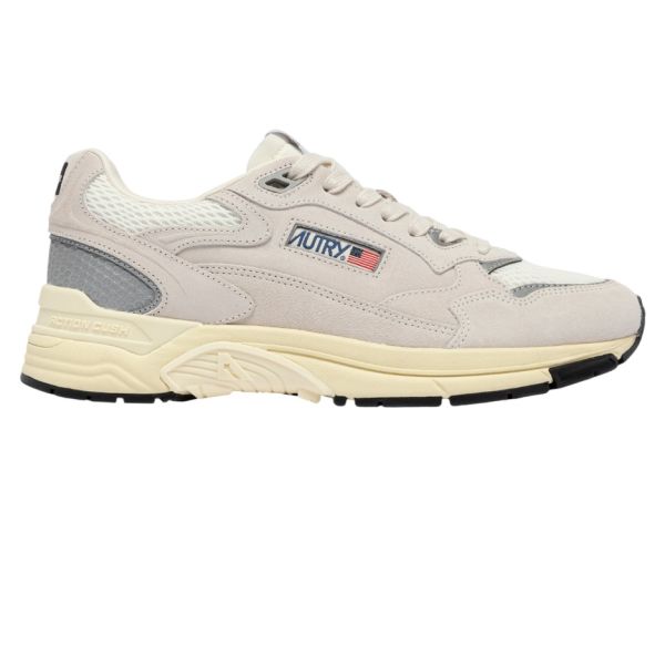 AUTRY Man Hyperway UM10 - Suede/Mesh white/silver