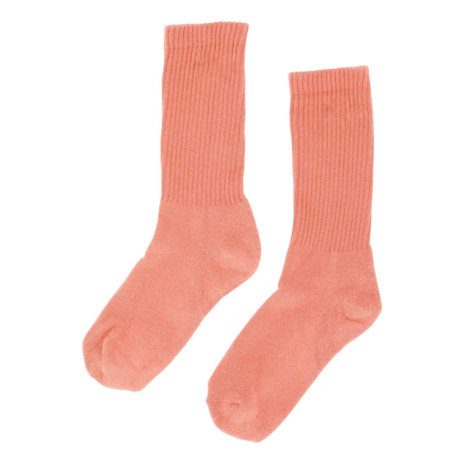 Active Organic Sock - bright coral