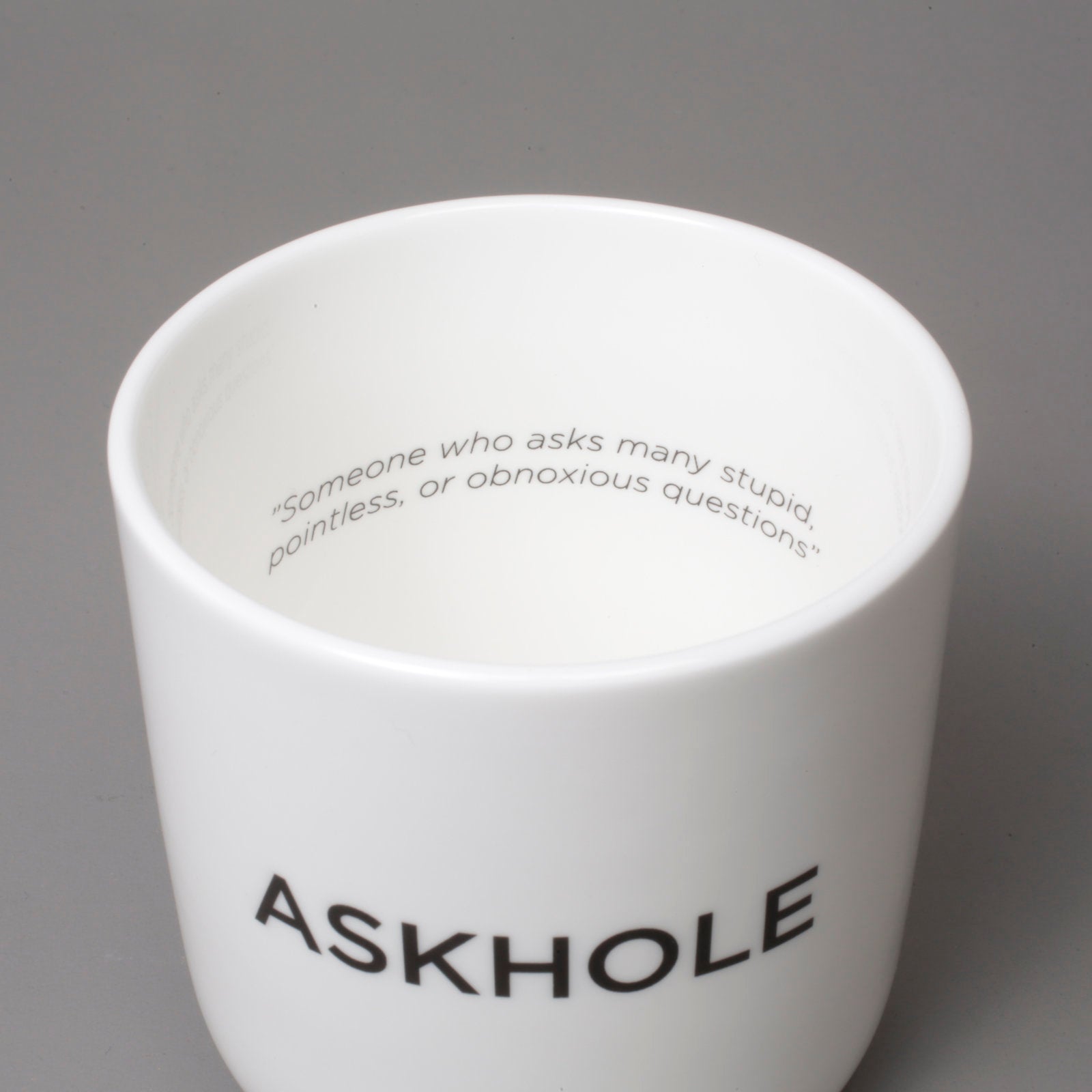 PLTY Becher Askhole