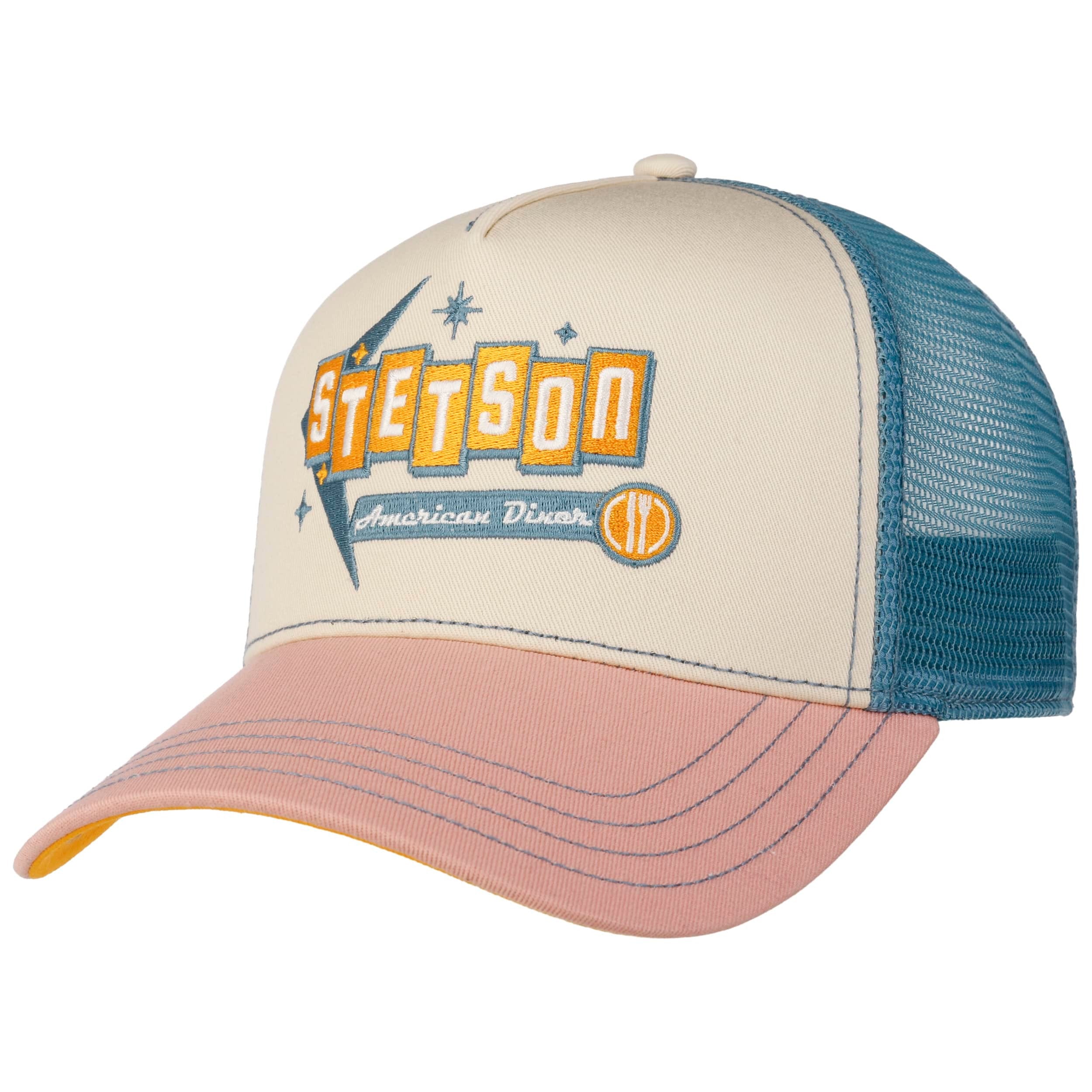 Trucker Cap American Diner rose/grau
