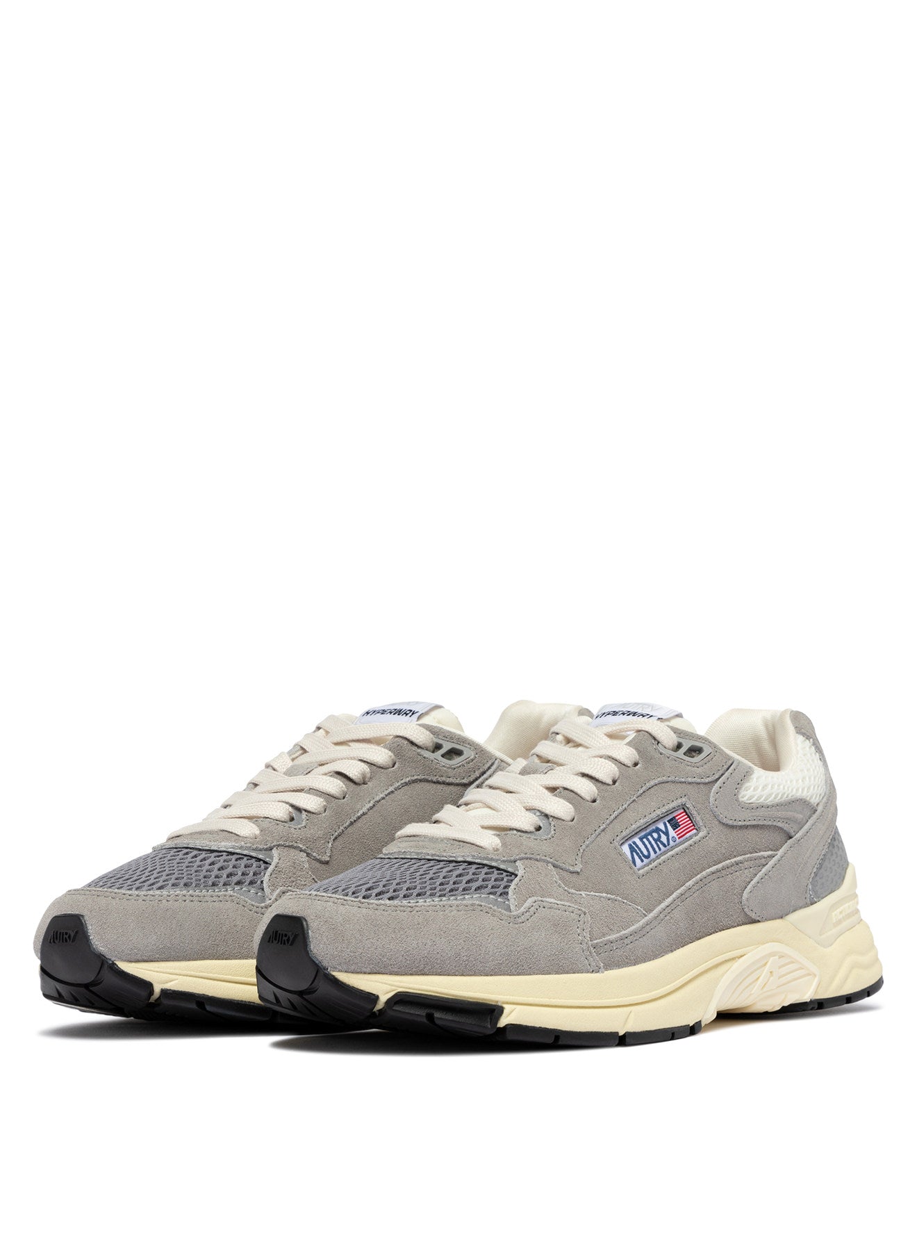 AUTRY Man Hyperway UM15 - Suede/Mesh pulmb/silver