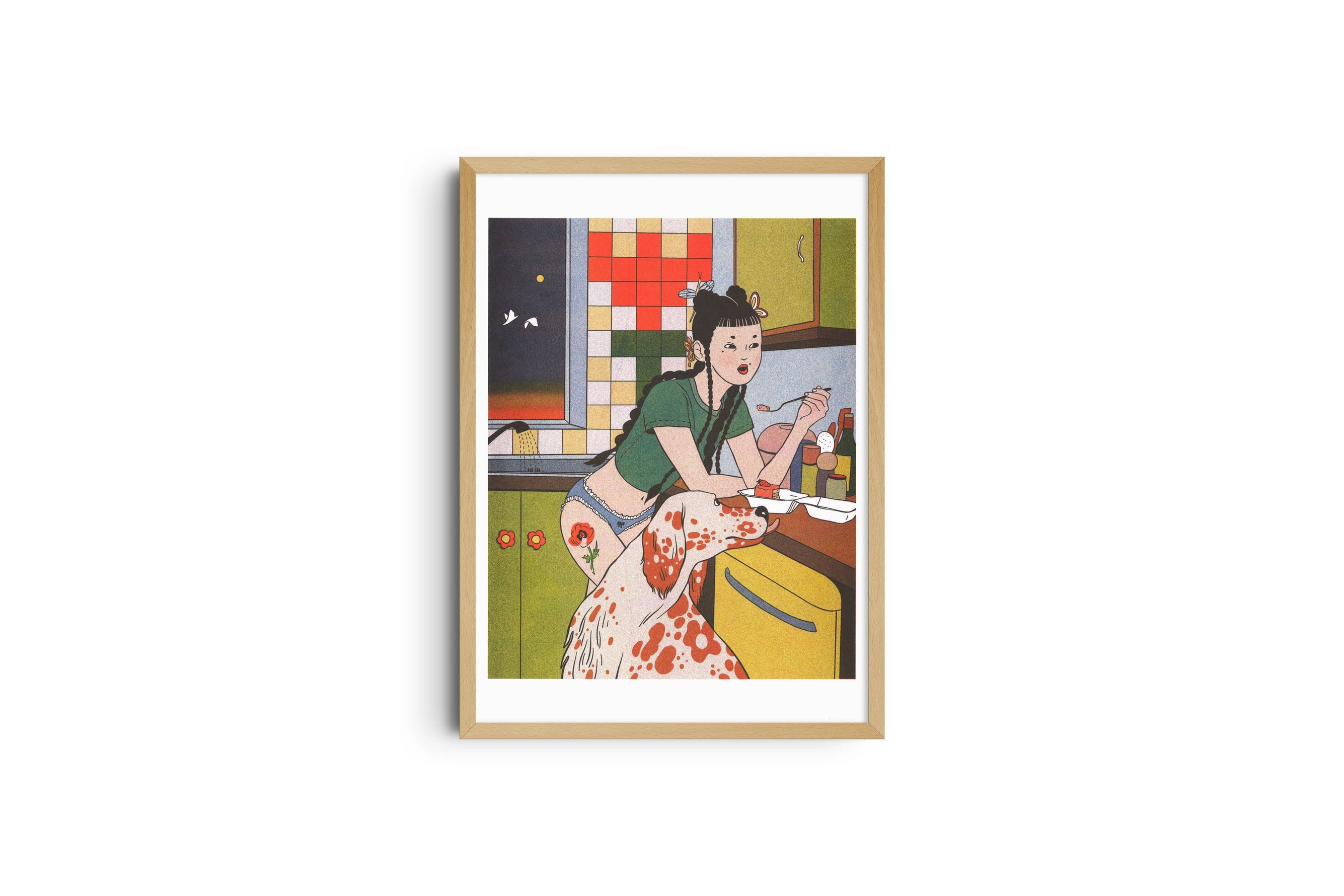 Sunny Wu Poster „Midnight Snacks"